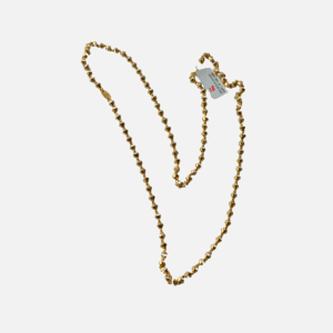 22K Yellow Gold Blended Long Beads Chain